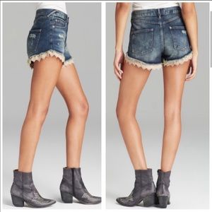 Free People Denim Shorts size 30